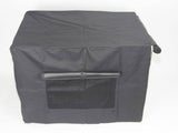 Darrahopens Pet Care > Dog Supplies 42' Dog Cat Rabbit Collapsible Crate Pet Cage Canvas Cover-Black