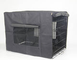 Darrahopens Pet Care > Dog Supplies 42' Portable Foldable Dog Cat Rabbit Collapsible Crate Pet Rabbit Cage with Cover