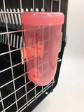 Darrahopens Pet Care > Dog Supplies 500ml Dog Cat Hamster Rabbit Water Bottle Hanging Drinking Dispenser Feeder Pink