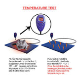 darrahopens Pet Care > Dog Supplies 50x50cm Pet Waterproof Electric Heating Pad Dog Cat Heated Warm Pad Thermal Protection