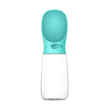 Darrahopens Pet Care > Dog Supplies 550ml Portable Pet Dog Puppy Cat Drinking Mug Water Feeder Bottle Valve Travel Bottle Green