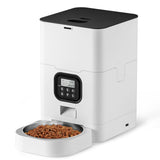 Darrahopens Pet Care > Dog Supplies 6L Automatic Digital Pet Dog Cat Feeder Food Bowl Dispenser
