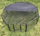 Darrahopens Pet Care > Dog Supplies 8-Panel Pet Dog Puppy Exercise Pen Enclosure Playpen Cover