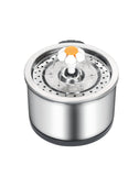 Darrahopens Pet Care > Dog Supplies Automatic Electric Pet Water Fountain Dog Cat Stainless Steel Feeder Bowl Dispenser