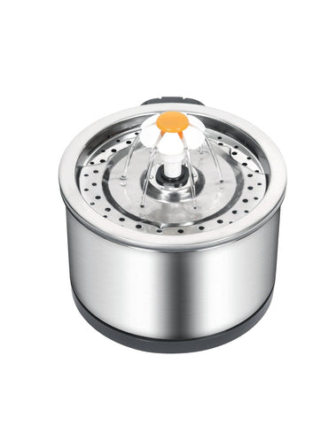 Darrahopens Pet Care > Dog Supplies Automatic Electric Pet Water Fountain Dog Cat Stainless Steel Feeder Bowl Dispenser