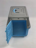 Darrahopens Pet Care > Dog Supplies Blue Small Dog Cat Rabbit Crate Pet Guinea Pig Carrier Kitten Cage