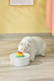 Darrahopens Pet Care > Dog Supplies Ceramic Electric Pet Water Fountain Dog Cat Water Feeder Bowl Dispenser