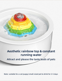 Darrahopens Pet Care > Dog Supplies Ceramic Electric Pet Water Fountain Dog Cat Water Feeder Bowl Dispenser