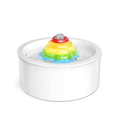 Darrahopens Pet Care > Dog Supplies Ceramic Electric Pet Water Fountain Dog Cat Water Feeder Bowl Dispenser