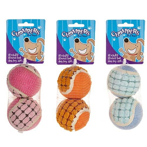 Darrahopens Pet Care > Dog Supplies Chompers TENNIS BALL 2PK-(1pc Random Colour)