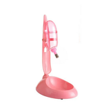 Darrahopens Pet Care > Dog Supplies Dog Cat Guinea Pig Water Food Feeder Rabbit Bowl Dispenser Bottle-Pink