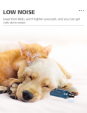 Darrahopens Pet Care > Dog Supplies Electric Pet Dog Cat Quiet Nail Grinder Clipper Cutter Grooming Trimmer