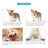 Darrahopens Pet Care > Dog Supplies Electric Pet Dog Cat Quiet Nail Grinder Clipper Cutter Trimmer Grooming Care