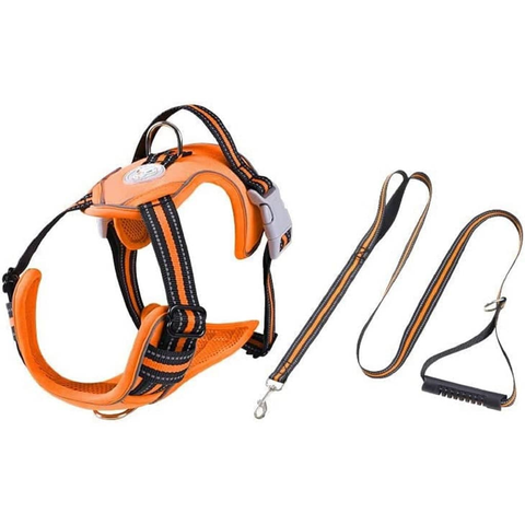 Darrahopens Pet Care > Dog Supplies FLOOFI Dog Harness Vest XXL Size (Orange) FI-PC-186-XL