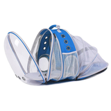 Darrahopens Pet Care > Dog Supplies Floofi Expandable Space Capsule Backpack - Model 1 (Blue) FI-BP-114-FCQ