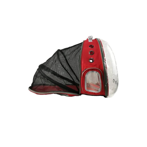 Darrahopens Pet Care > Dog Supplies Floofi Expandable Space Capsule Backpack - Model 1 (Red) FI-BP-115-FCQ