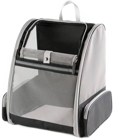 Darrahopens Pet Care > Dog Supplies Floofi Pet Backpack -Model 1 (Black) FI-BP-100-FCQ