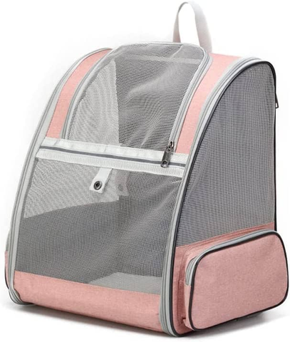Darrahopens Pet Care > Dog Supplies Floofi Pet Backpack -Model 1 (Pink) FI-BP-101-FCQ