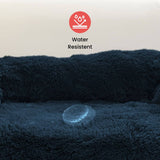 Darrahopens Pet Care > Dog Supplies Floofi Pet Sofa Cover Soft with Bolster S Size (Dark Blue) FI-PSC-120-SMT