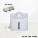 Darrahopens Pet Care > Dog Supplies Floofi Pet Water Fountain Dispenser LED USB 3L PT-WD-103-ZM