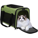 Darrahopens Pet Care > Dog Supplies Floofi Portable Pet Carrier-L Size (Green) FI-PC-140-FCQ