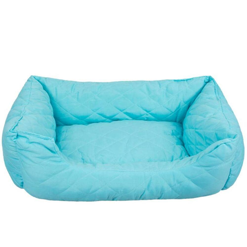 Darrahopens Pet Care > Dog Supplies Floofi Rectangular Pet Bed Polyester (Blue) - PT-PB-238-RN