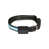 Darrahopens Pet Care > Dog Supplies Floofi Solar USB Rechargable LED Dog Collar (L Blue) - PT-DC-143-QQQ