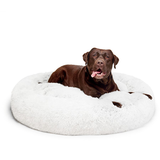 Darrahopens Pet Care > Dog Supplies Fur King "Aussie" Calming Dog Bed  - White - 115 CM - XL