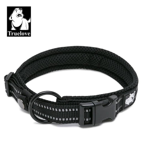 darrahopens Pet Care > Dog Supplies Heavy Duty Reflective Collar Black L