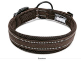 darrahopens Pet Care > Dog Supplies Heavy Duty Reflective Collar Brown XS
