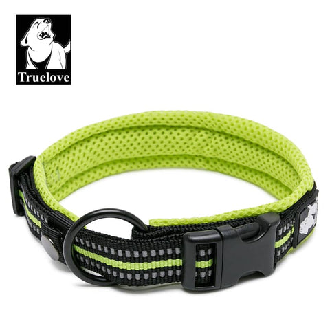 darrahopens Pet Care > Dog Supplies Heavy Duty Reflective Collar Neon Yellow M