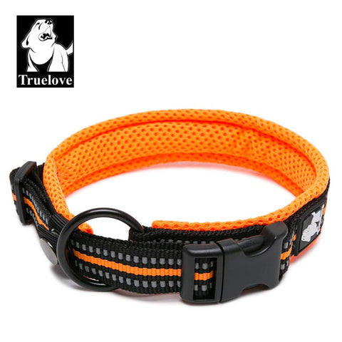 darrahopens Pet Care > Dog Supplies Heavy Duty Reflective Collar Orange S