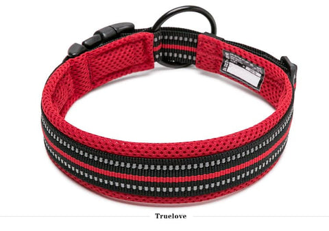 darrahopens Pet Care > Dog Supplies Heavy Duty Reflective Collar Red XS