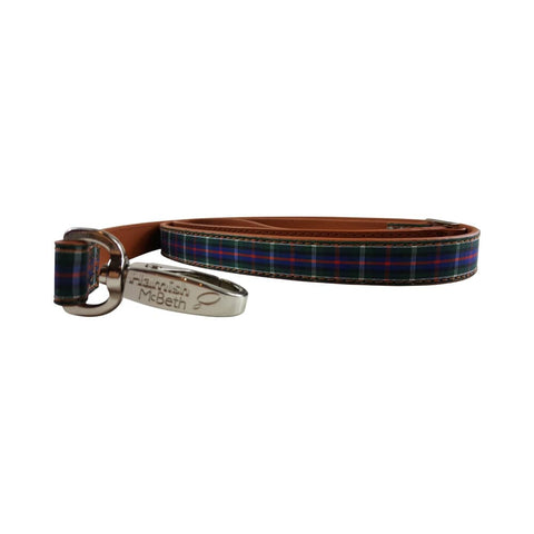 Darrahopens Pet Care > Dog Supplies Highland Blue Tartan Dog Lead