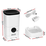 Darrahopens Pet Care > Dog Supplies i.Pet Automatic Pet Feeder 6L Auto Camera Dog Cat Smart Video Wifi Food App Hd