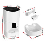 Darrahopens Pet Care > Dog Supplies i.Pet Automatic Pet Feeder 9L Auto Wifi Dog Cat Feeder Smart Food App Dispenser