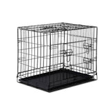 darrahopens Pet Care > Dog Supplies i.Pet Dog Cage 24inch Pet Cage - Black