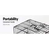 darrahopens Pet Care > Dog Supplies i.Pet Dog Cage 36inch Pet Cage - Black