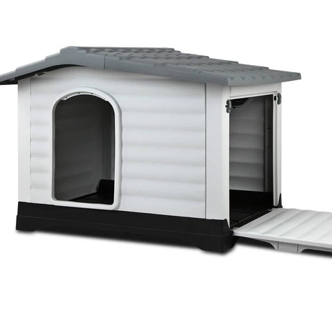 darrahopens Pet Care > Dog Supplies i.Pet Dog Kennel Extra Large Pet Dog House 98cm x 68.5cm x 68cm