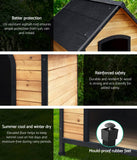 darrahopens Pet Care > Dog Supplies i.Pet Dog Kennel House Extra Large Outdoor Wooden Pet House Puppy XL