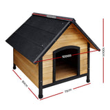 darrahopens Pet Care > Dog Supplies i.Pet Dog Kennel House Extra Large Outdoor Wooden Pet House Puppy XL