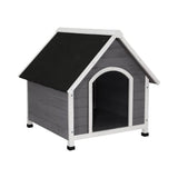 darrahopens Pet Care > Dog Supplies i.Pet Dog Kennel House Wooden Outdoor Indoor Puppy Pet House Weatherproof Large