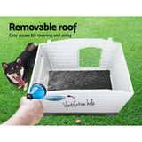darrahopens Pet Care > Dog Supplies i.Pet Dog Kennel Kennels Outdoor Plastic Pet House Puppy Extra Large XL Outside