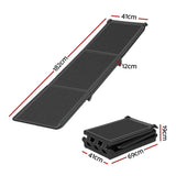 Darrahopens Pet Care > Dog Supplies i.Pet Dog Pet Ramp Car Stairs Steps Travel Ladder Foldable Adjustable Portable