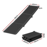 Darrahopens Pet Care > Dog Supplies i.Pet Dog Pet Ramp Car Stairs Steps Travel Ladder Foldable Adjustable Portable