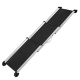darrahopens Pet Care > Dog Supplies i.Pet Dog Ramp Dog Steps Pet Car Travel Step Stair Foldable Portable Ladder Aluminium