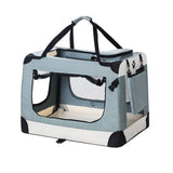 Darrahopens Pet Care > Dog Supplies i.Pet Pet Carrier Large Soft Crate Dog Cat Travel Portable Cage Kennel Foldable