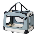 Darrahopens Pet Care > Dog Supplies i.Pet Pet Carrier Soft Crate Dog Cat Travel Portable Cage Kennel Foldable 2XL