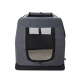Darrahopens Pet Care > Dog Supplies i.Pet Pet Carrier Soft Crate Dog Cat Travel Portable Cage Kennel Foldable 4XL