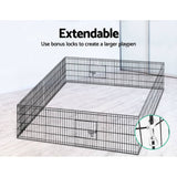 darrahopens Pet Care > Dog Supplies i.Pet Pet Dog Playpen 2X24" 8 Panel Puppy Exercise Cage Enclosure Fence